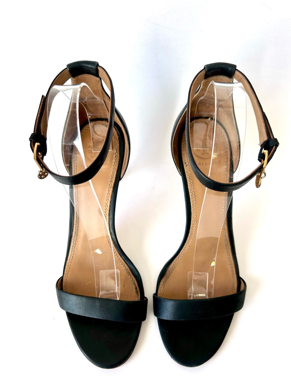 Tory Burch Ellie 85MM Ankle Strap Sandal Size 9 - Picture 6 of 9